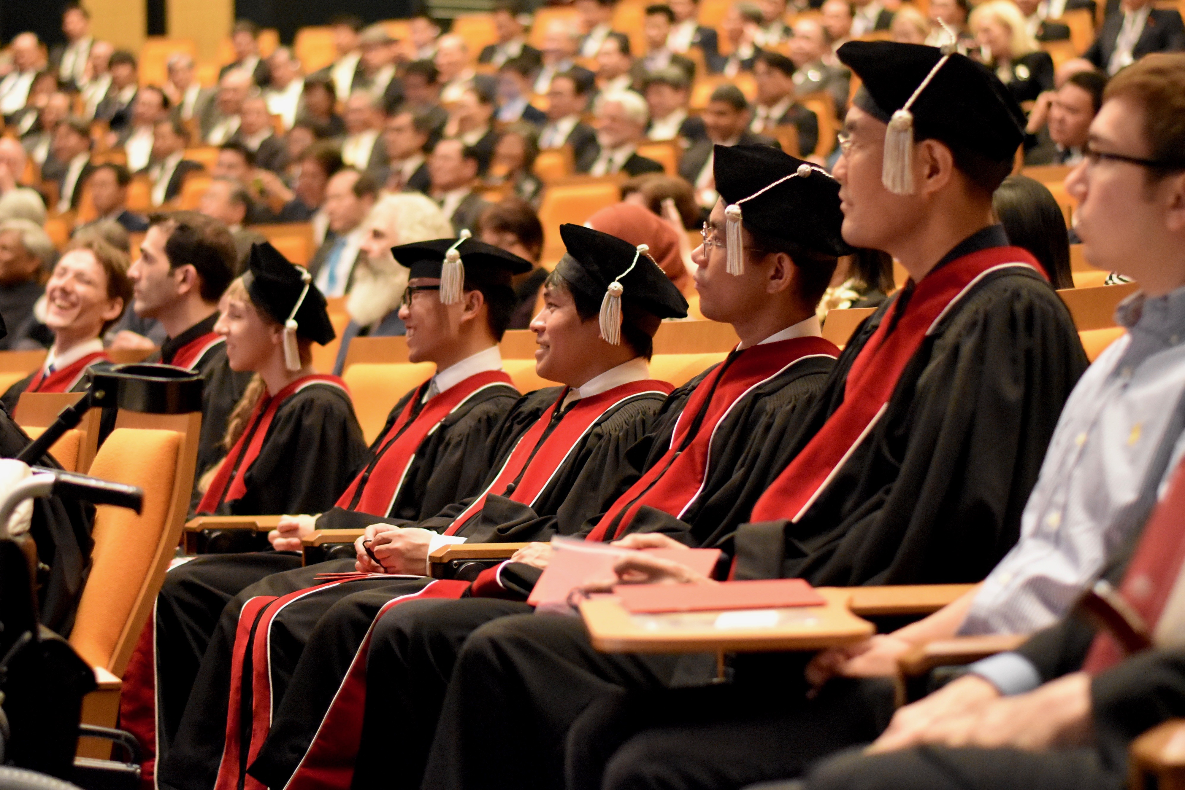 OIST Graduation Ceremony 2017 Graduates Okinawa Institute Of 