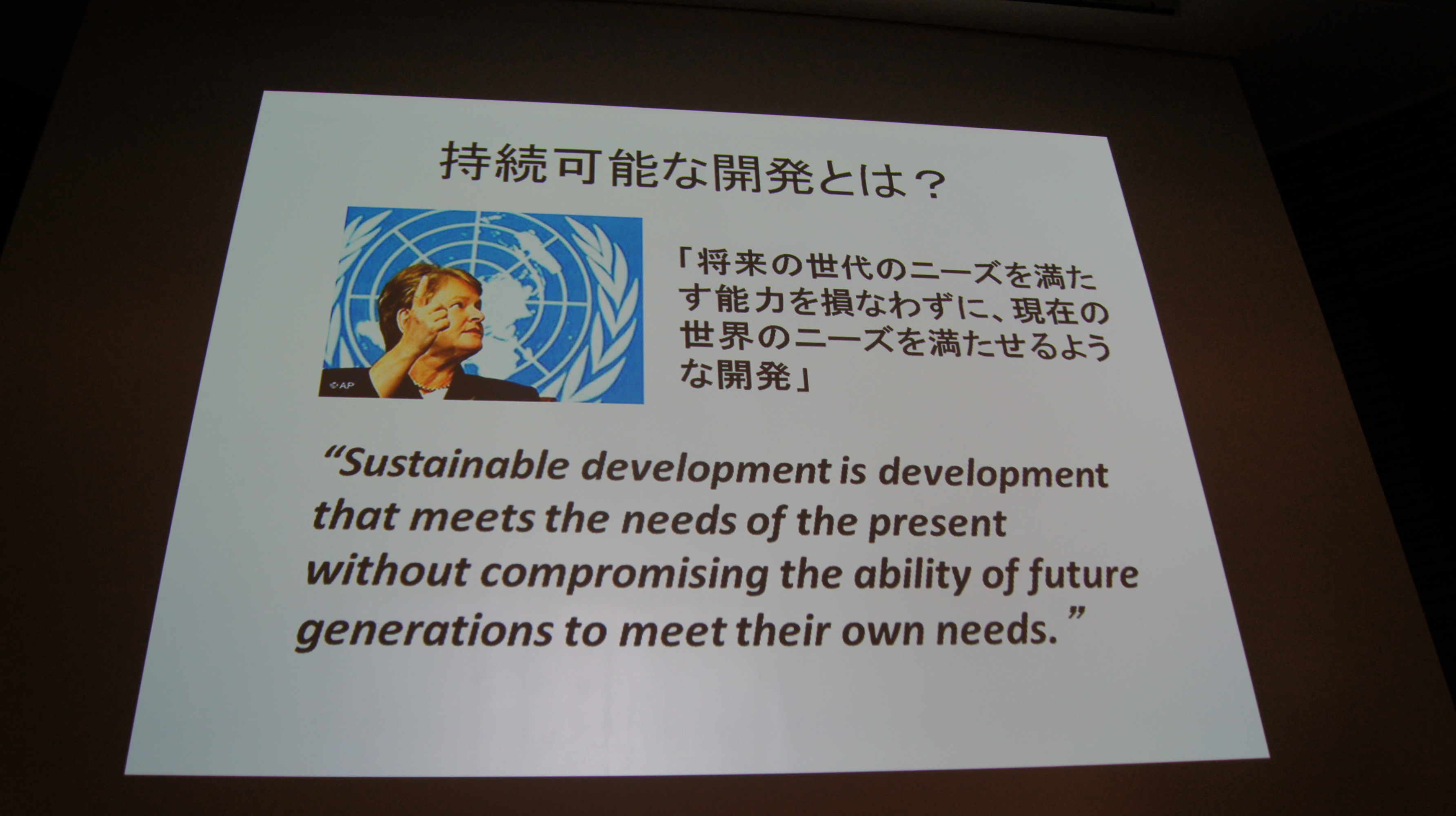 Definition Of Sustainable Development Okinawa Institute Of Science 