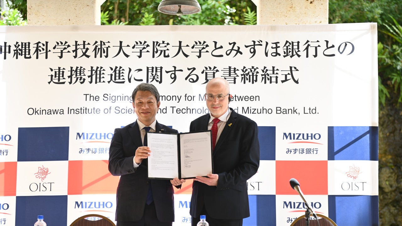OIST  x MIZUHO MOU