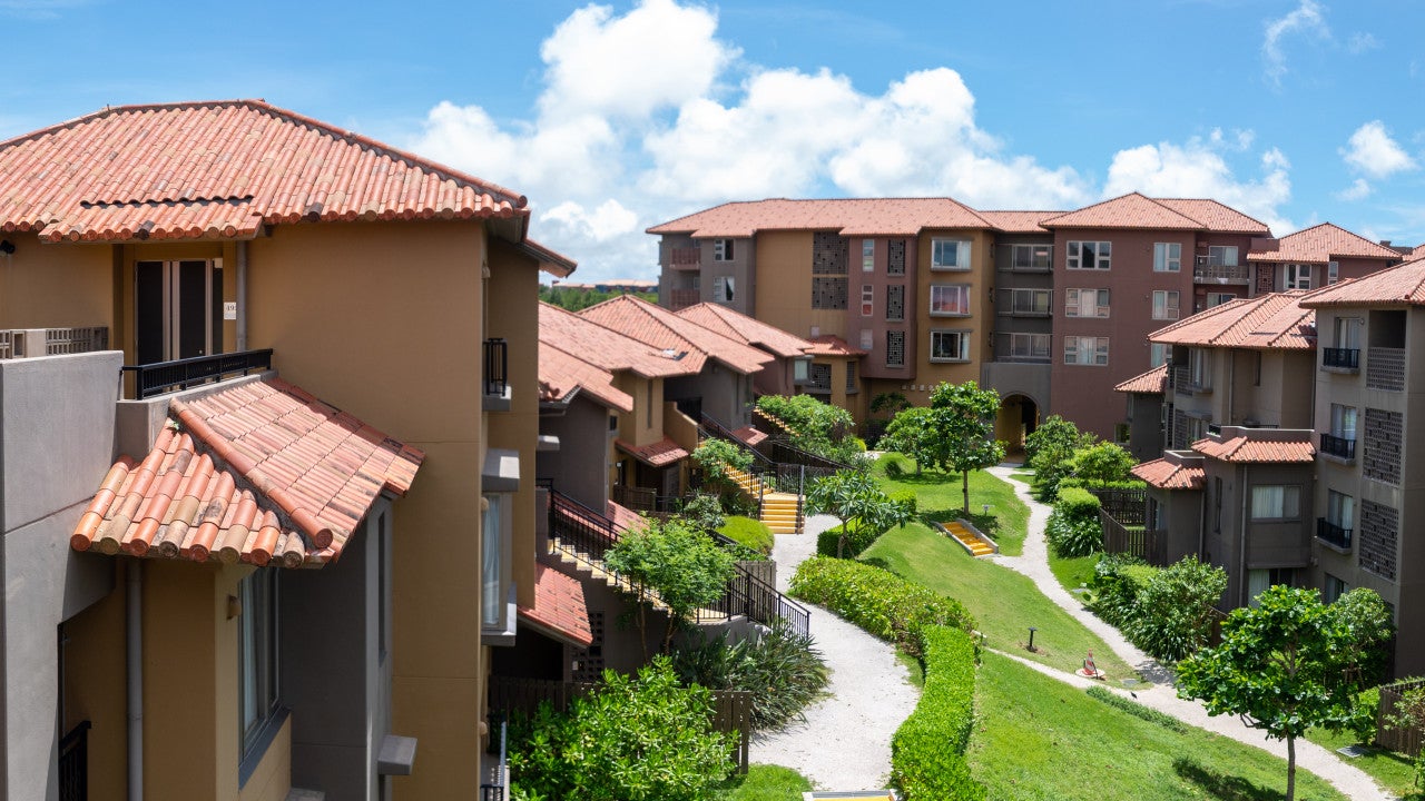 Image of OIST Campus in sunny day