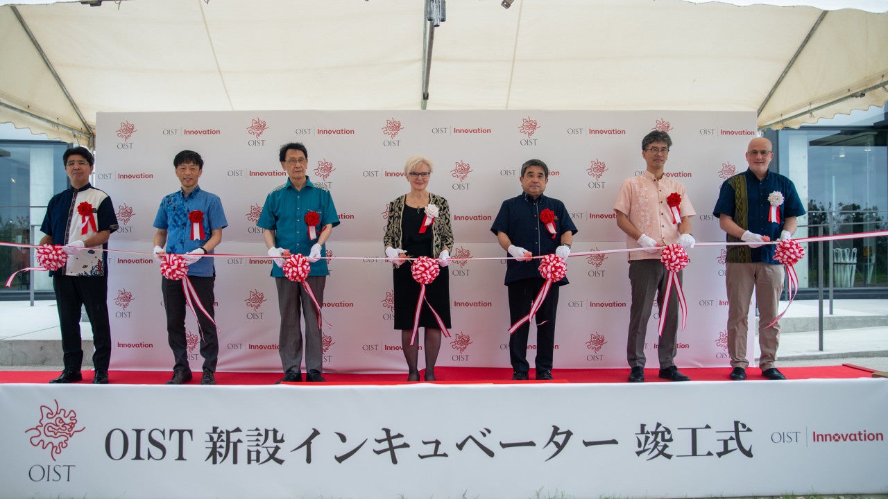 New OIST incubator builing opening ceremony
