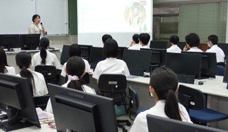 OIST visited Naha Technical High School