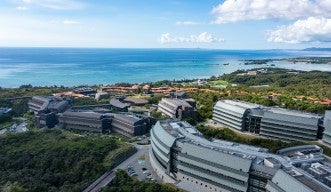 OIST campus ariel 
