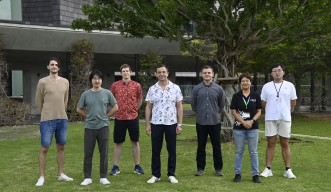 Members of OIST’s Analysis and Partial Differential Equations Unit