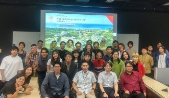Neural Computation Workshop 2024 group photo