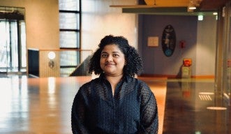portrait of Keerthy Karthikeyan Menon