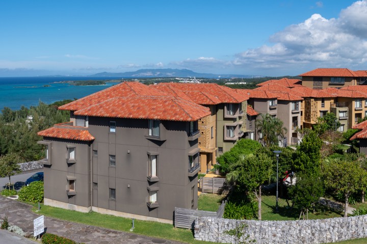 West court apartments with ocean