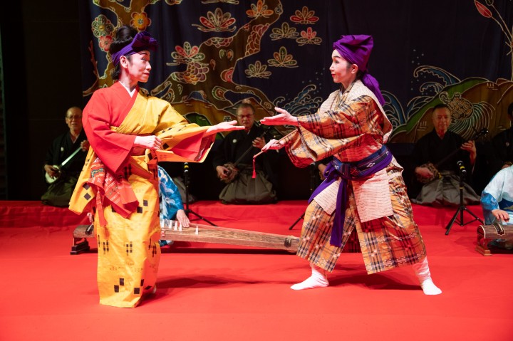 Okinawan dancers