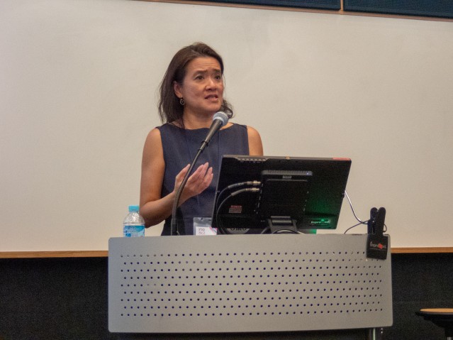 Lauren Ha, Associate Vice President, OIST Innovation presents the talk