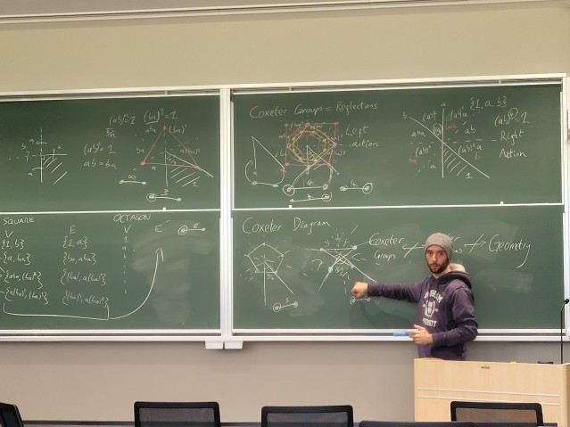 Tom’s lecture on Coxeter groups
