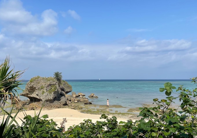 Okinawan calm ocean