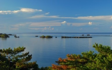 Ocean view from the Seaside House