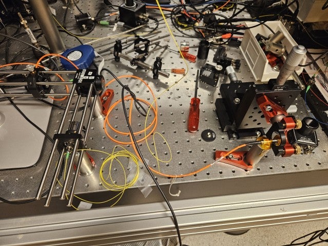 Fun in the lab
