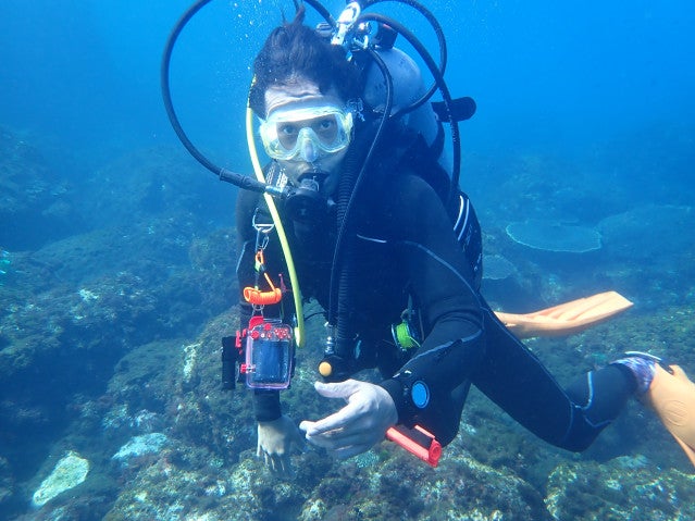 diving 
