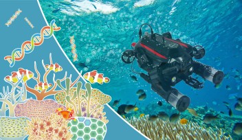 Coral series header image for underwater drones
