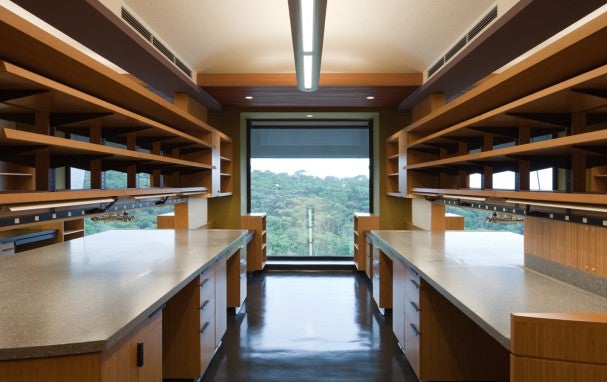 Empty laboratory