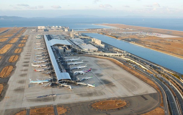 At the airport