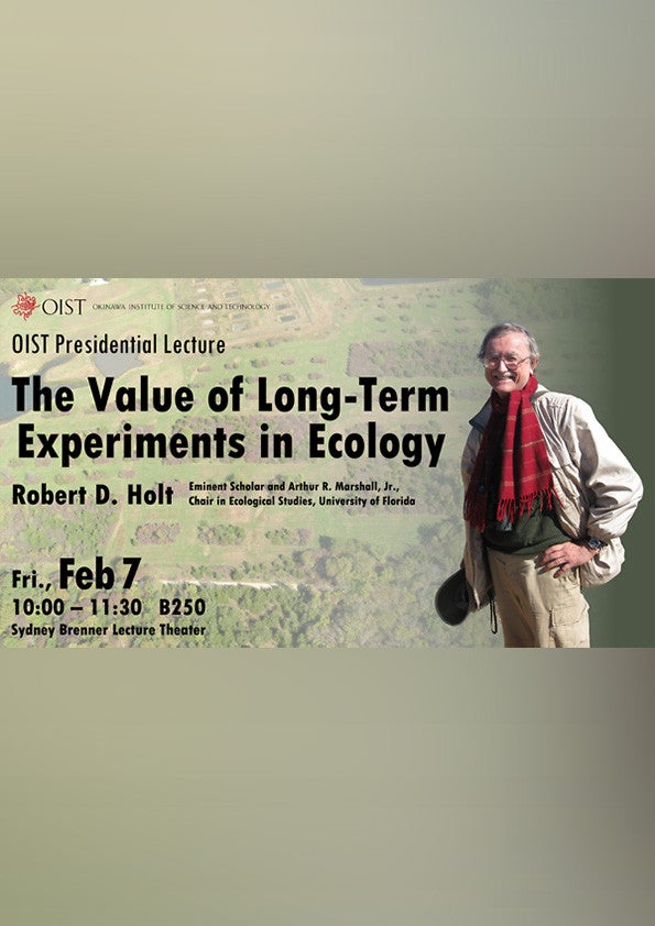 Presidential Lecture by Robert D. Holt