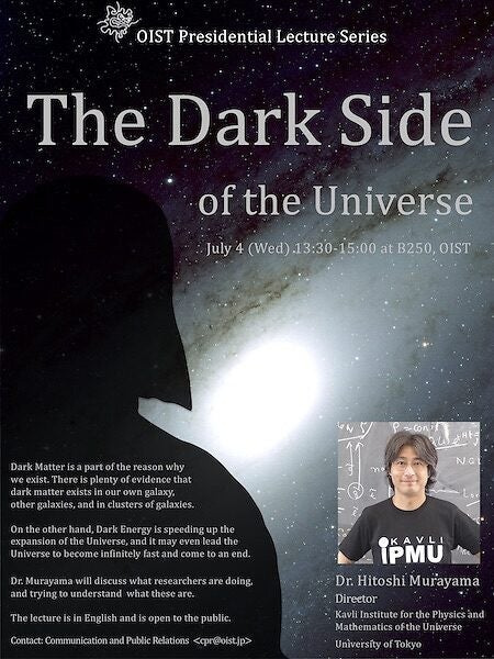  "The Dark Side of the Universe" by Dr. Hitoshi Murayama